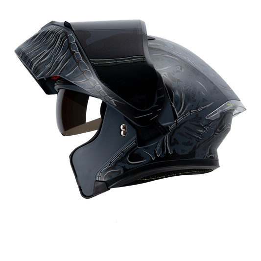 CASCO IMMORTALE 3120 SCARECROW NEGRO | Incluye mica de regalo | SKU: IMMSCARNG-#