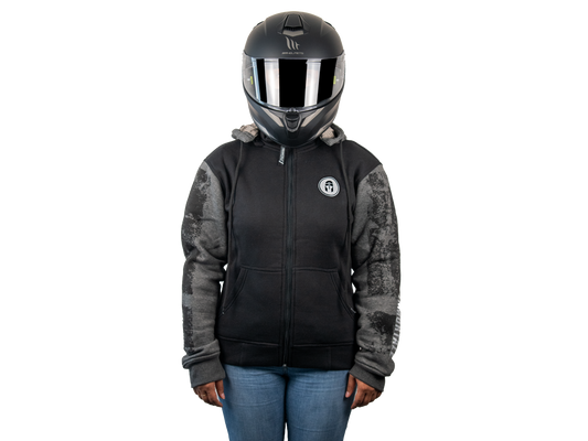 SUDADERA IMMORTALE HERA DAMA BLACK/GREY | IMHERBKGR-#