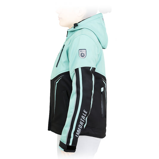 CHAMARRA IMMORTALE ALIENA MUJER VERDE / NEGRO SKU: IMALIMVERNE-#