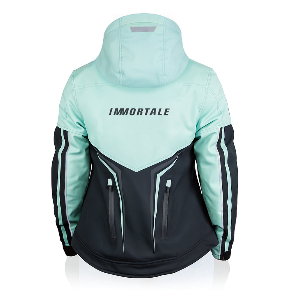 CHAMARRA IMMORTALE ALIENA MUJER VERDE / NEGRO SKU: IMALIMVERNE-#