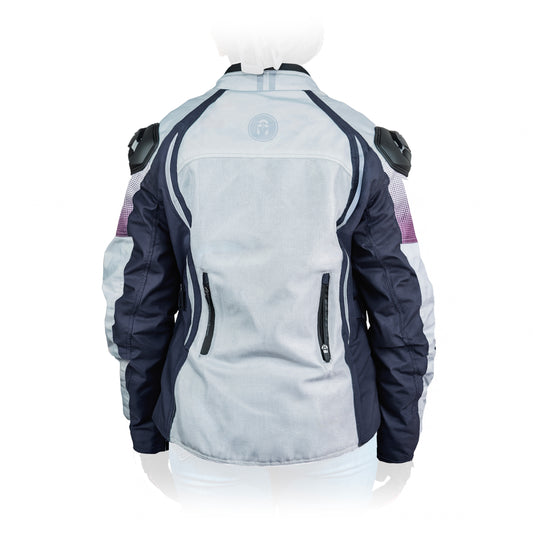 CHAMARRA IMMORTALE NEBULA MUJER VINO / BLANCO SKU:IMNEMVIBL-#