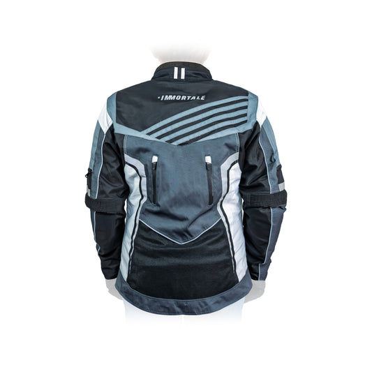 CHAMARRA IMMORTALE STELIA MUJER NEGRO / MORADO / / GRIS / BLANCO SKU: IMSTEMNEMOG-#