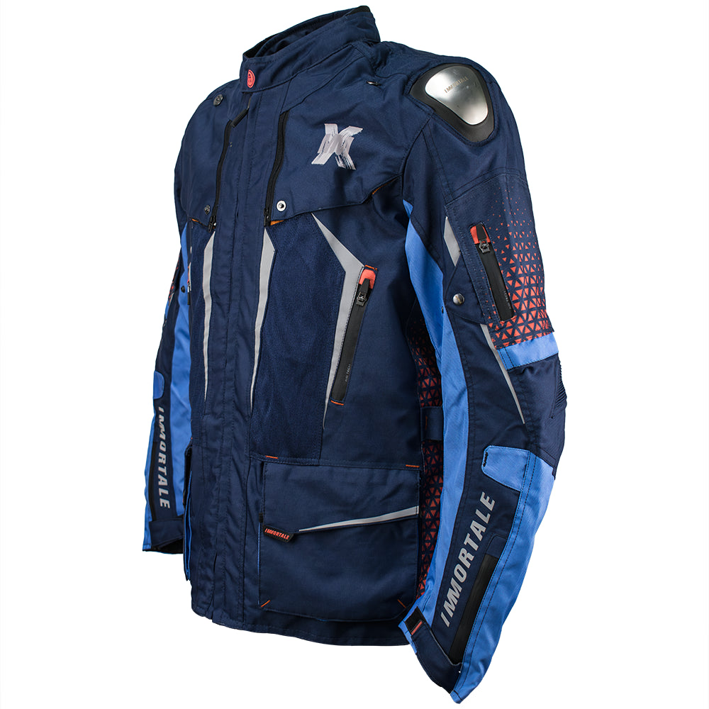 CHAMARRA IMMORTALE SPECTRA HOMBRE AZUL / NARANJA SKU: IMSPEHAZNA-#