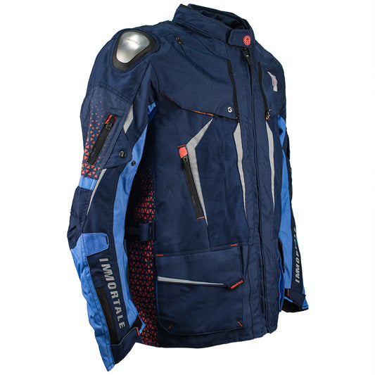 CHAMARRA IMMORTALE SPECTRA HOMBRE AZUL / NARANJA SKU: IMSPEHAZNA-#