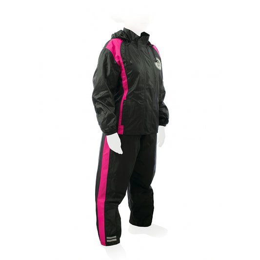 TRAJE IMPERMEABLE MUJER LUXIA ROSA/NEGRO SKU: IMLUXMPKBK-#
