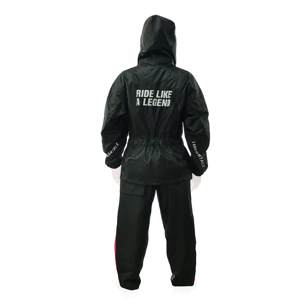 TRAJE IMPERMEABLE MUJER LUXIA ROSA/NEGRO SKU: IMLUXMPKBK-#