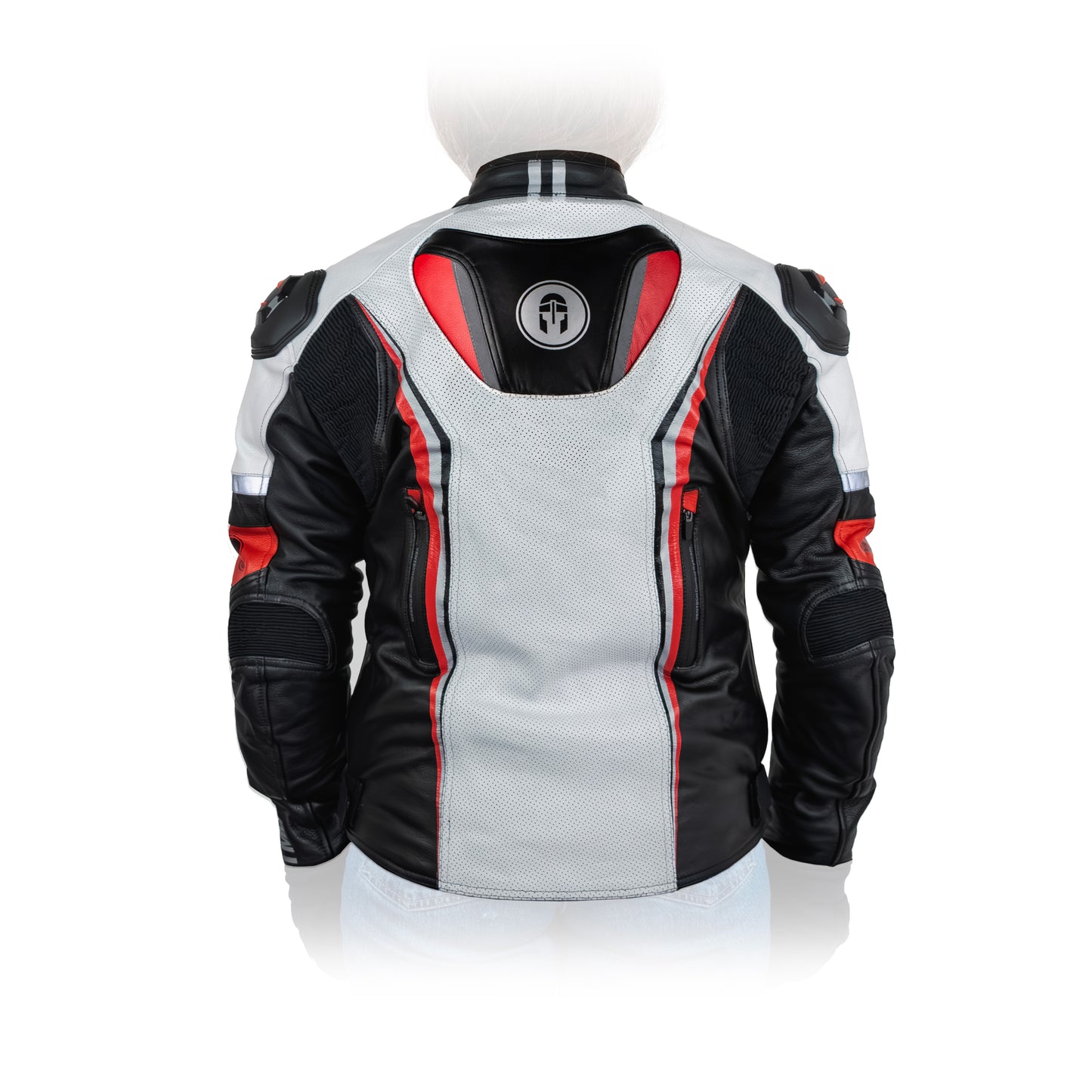 CHAMARRA IMMORTALE VETRIA MUJER NEGRO / BLANCO / ROJO SKU: IMVEMNEBLR-#