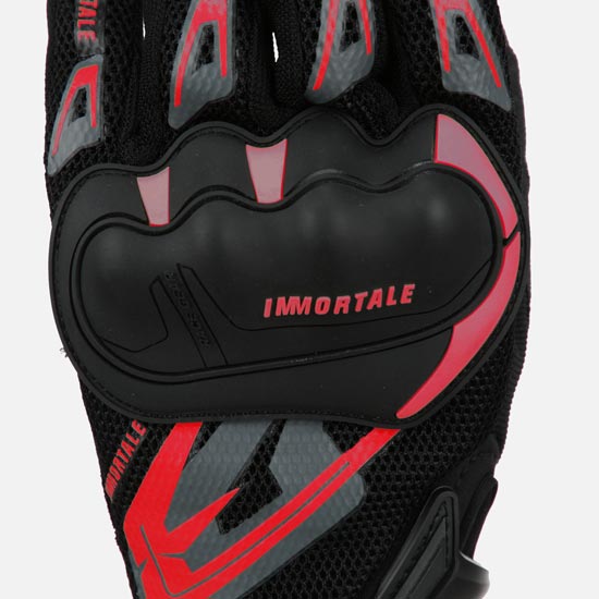 GUANTE IMMORTALE REBEL | NEGRO/ROJO | SKU: IMBASRED-