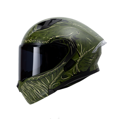 CASCO IMMORTALE 3120 SCARECROW VERDE | Incluye mica de regalo | SKU: IMMSCARVR-#