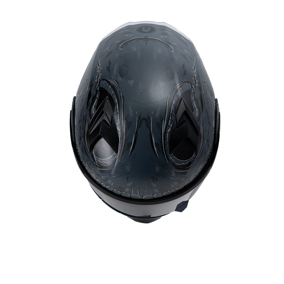 CASCO IMMORTALE 3120 SCARECROW NEGRO | Incluye mica de regalo | SKU: IMMSCARNG-#