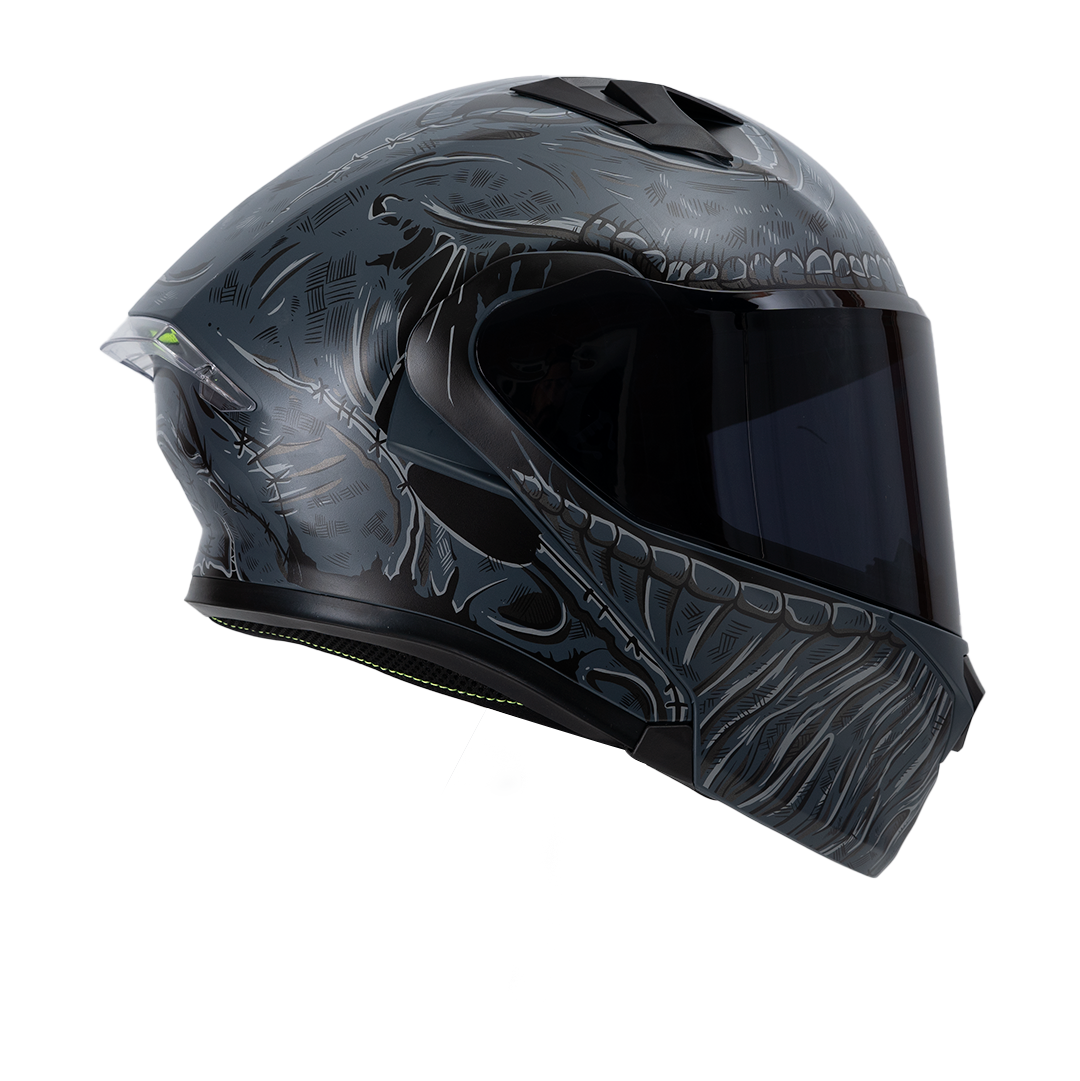 CASCO IMMORTALE 3120 SCARECROW NEGRO | Incluye mica de regalo | SKU: IMMSCARNG-#