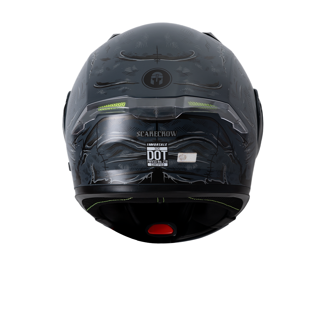 CASCO IMMORTALE 3120 SCARECROW NEGRO | Incluye mica de regalo | SKU: IMMSCARNG-#