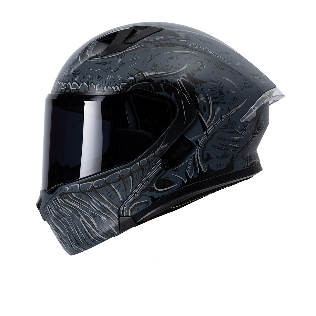 CASCO IMMORTALE 3120 SCARECROW NEGRO | Incluye mica de regalo | SKU: IMMSCARNG-#