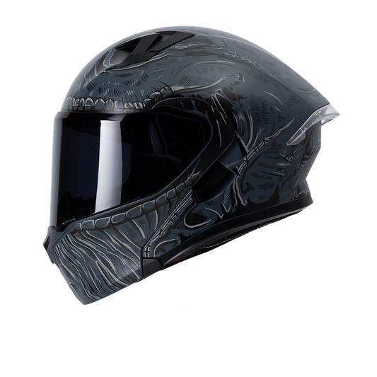 CASCO IMMORTALE 3120 SCARECROW NEGRO | Incluye mica de regalo | SKU: IMMSCARNG-#