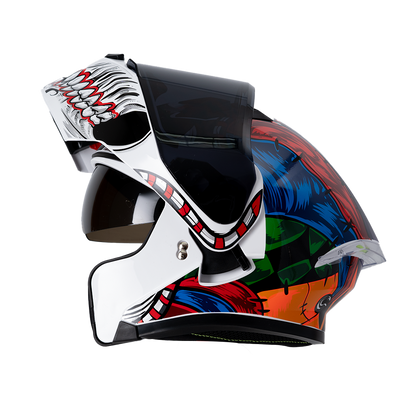 CASCO IMMORTALE 3120 ARLEKIN MULTICOLOR | Incluye mica de regalo | SKU: IMMARLQMU-#