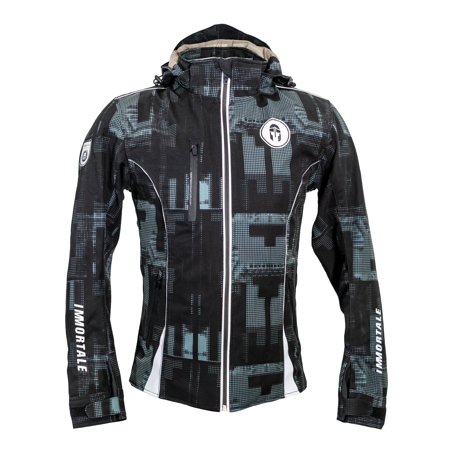 CHAMARRA IMMORTALE TRIDANTA MUJER NEGRO | SKU: IMTRIMNG-#