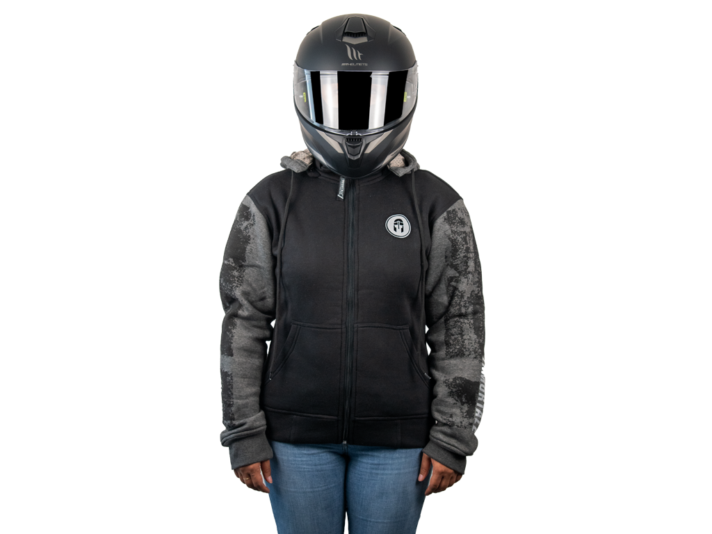 SUDADERA IMMORTALE HERA DAMA BLACK/GREY | IMHERBKGR-#
