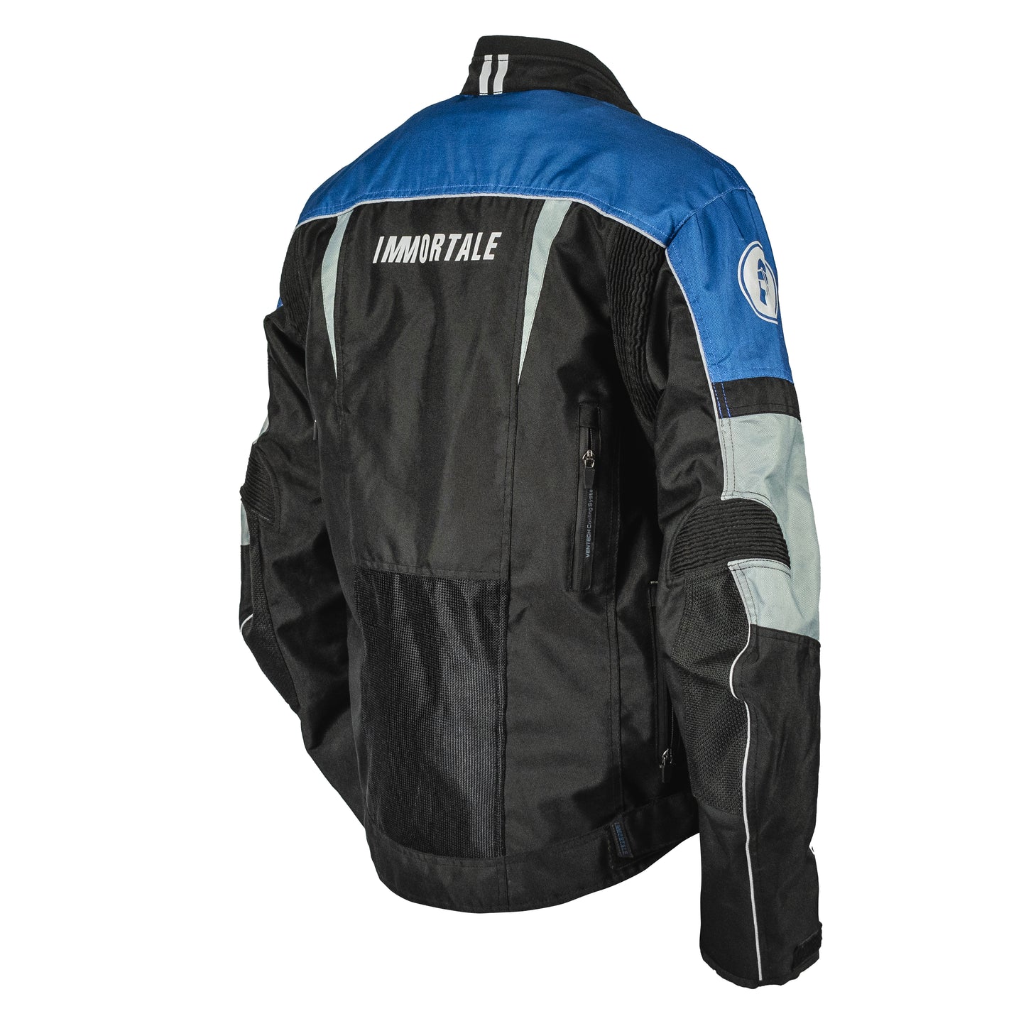CHAMARRA IMMORTALE ARKANO HOMBRE NEGRO/AZUL | SKU: IMARKBL-#