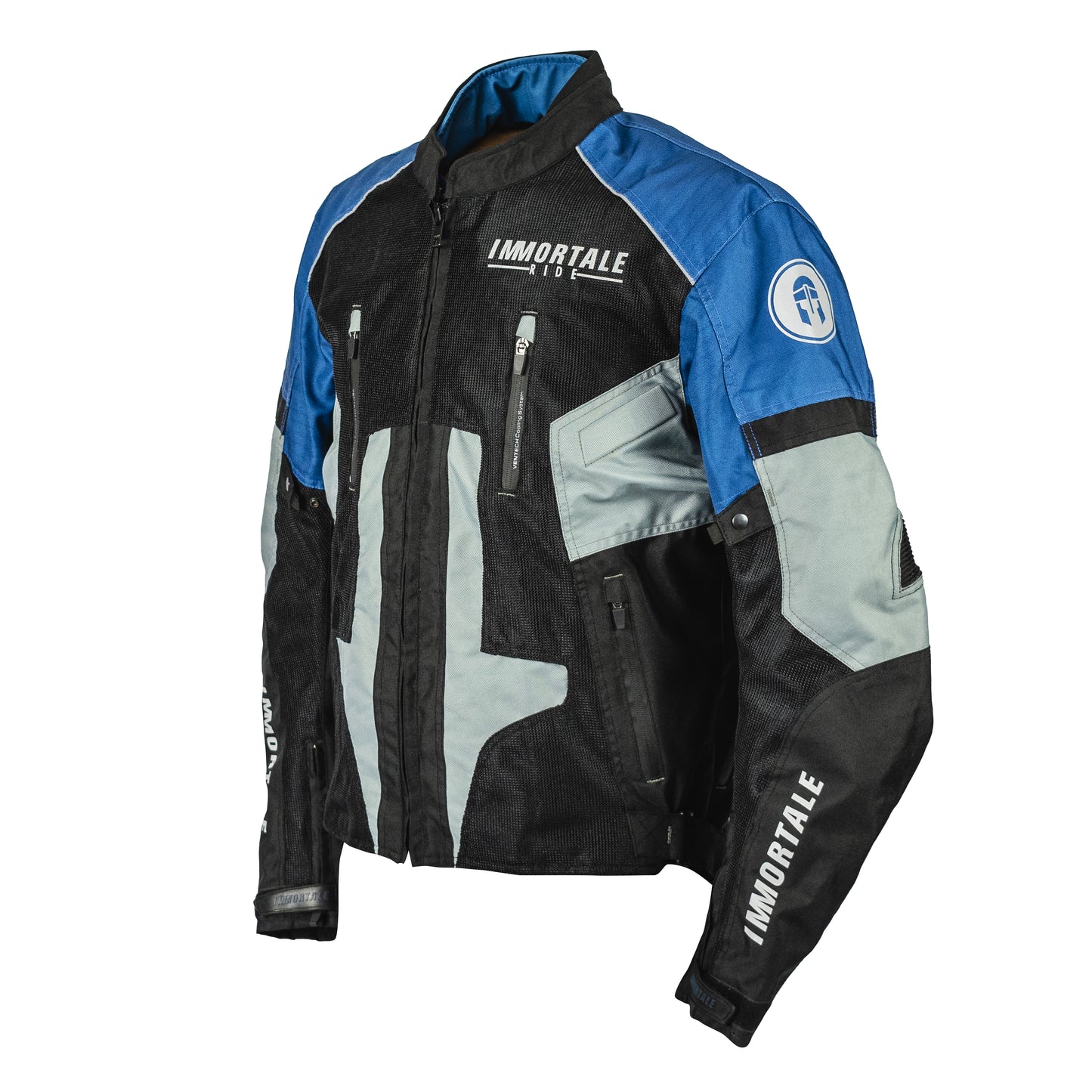 CHAMARRA IMMORTALE ARKANO HOMBRE NEGRO/AZUL | SKU: IMARKBL-#