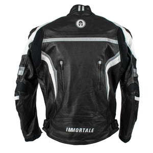 CHAMARRA IMMORTALE ATLANTIA HOMBRE PISTA GRIS/NEGRO | SKU: IMATLNG-#