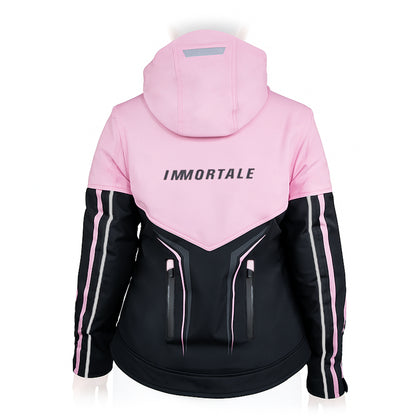 CHAMARRA IMMORTALE ALIENA MUJER ROSA / NEGRO SKU: IMALIMPKNE-#
