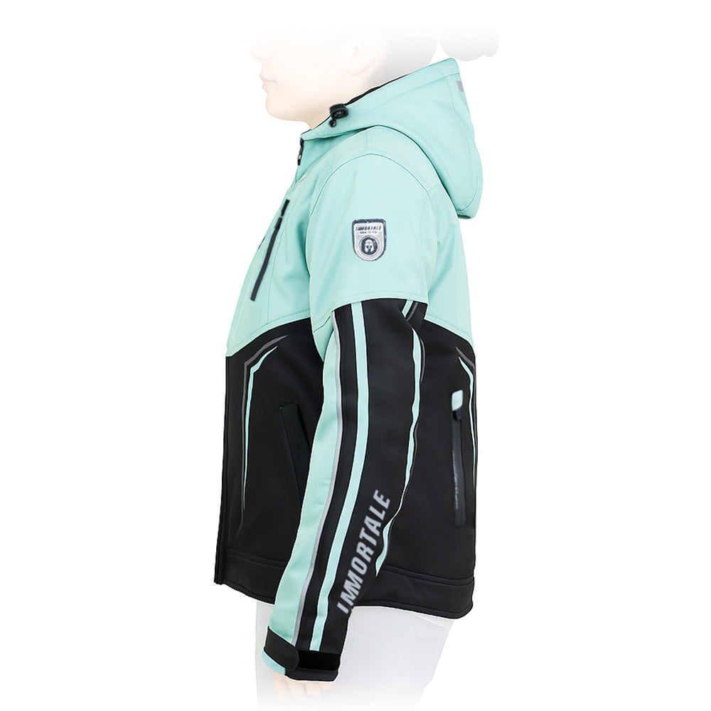 CHAMARRA IMMORTALE ALIENA MUJER VERDE / NEGRO SKU: IMALIMVERNE-#