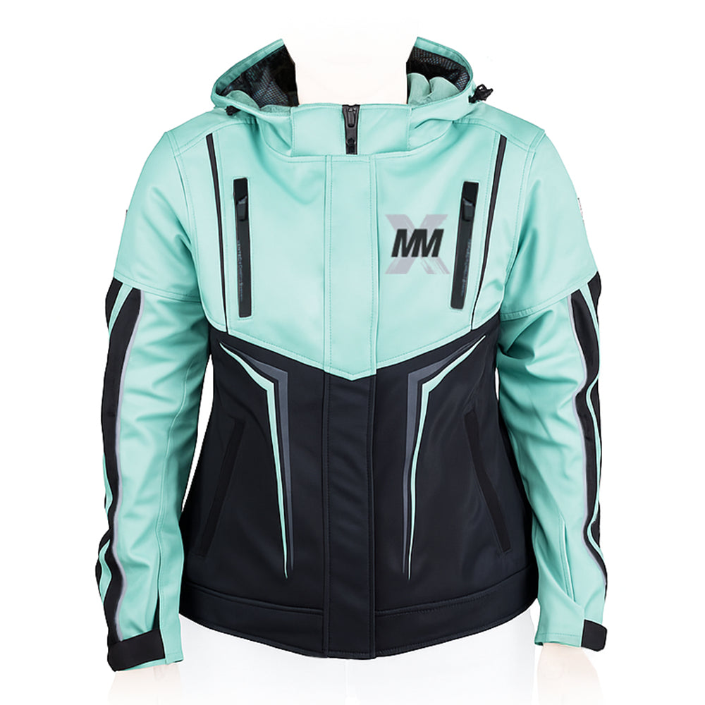 CHAMARRA IMMORTALE ALIENA MUJER VERDE / NEGRO SKU: IMALIMVERNE-#