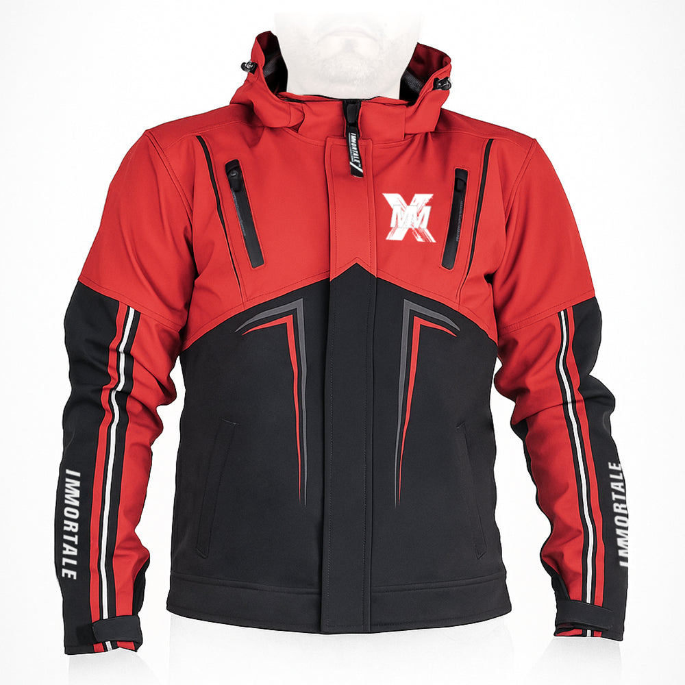 CHAMARRA IMMORTALE ALIENIS HOMBRE ROJO / NEGRO SKU: IMALIHRONE-#
