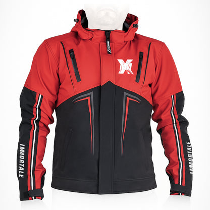 CHAMARRA IMMORTALE ALIENIS HOMBRE ROJO / NEGRO SKU: IMALIHRONE-#