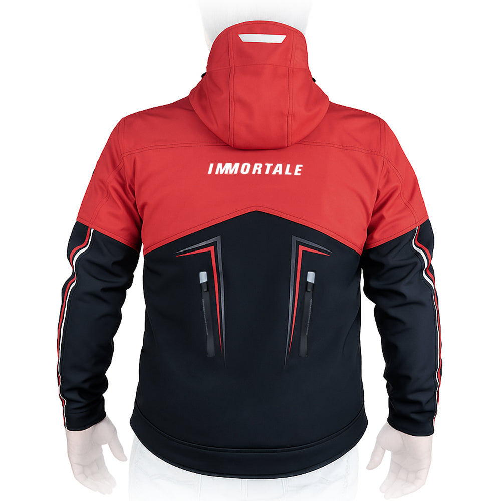 CHAMARRA IMMORTALE ALIENIS HOMBRE ROJO / NEGRO SKU: IMALIHRONE-#