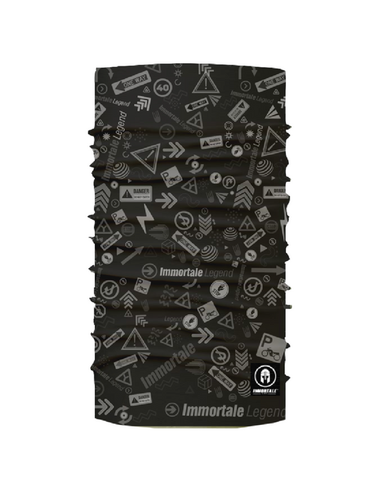 Bandana Immortale Rebelia Black| SKU: IMMBAREBLA