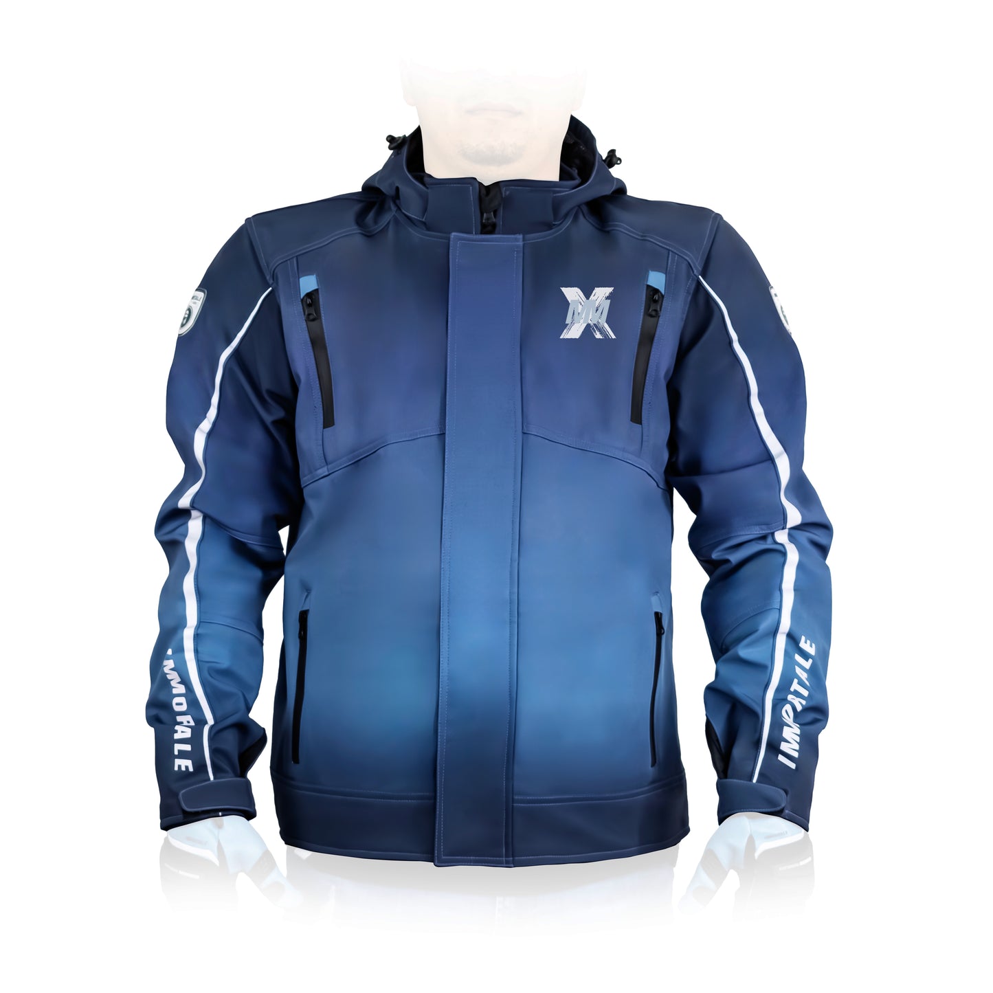 CHAMARRA IMMORTALE BOREALIS HOMBRE AZUL / NEGRO SKU: IMBORHAZNE-#