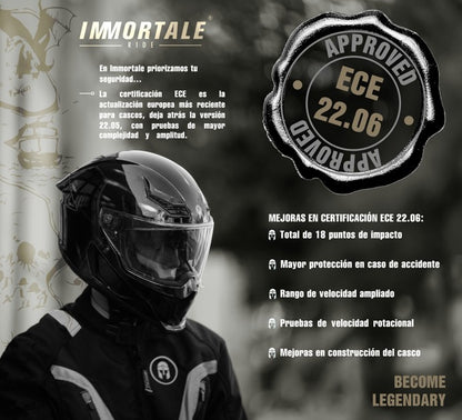 CASCO IMMORTALE IRIUS NEGRO BRILLO  | SKU: IMIRINGBR-#