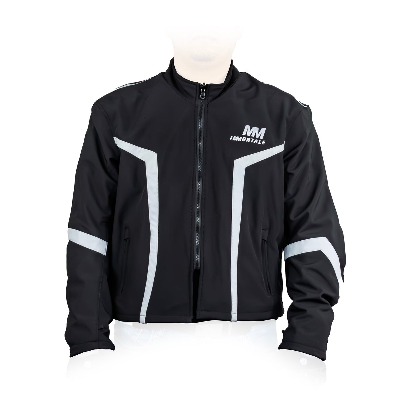 CHAMARRA IMMORTALE CODEC HOMBRE GRIS / NEGRO SKU: IMCODHGRNE-#