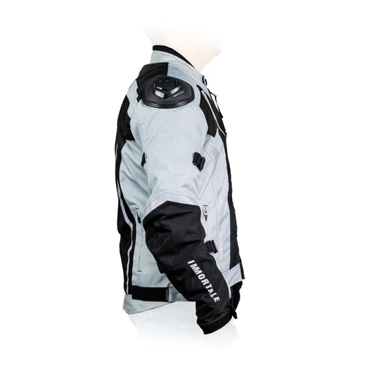 CHAMARRA IMMORTALE CODEC HOMBRE GRIS / NEGRO SKU: IMCODHGRNE-#
