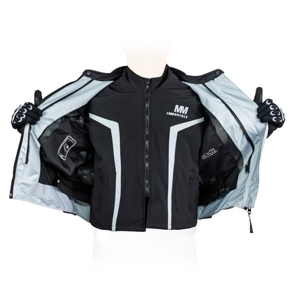 CHAMARRA IMMORTALE CODEC HOMBRE GRIS / NEGRO SKU: IMCODHGRNE-#