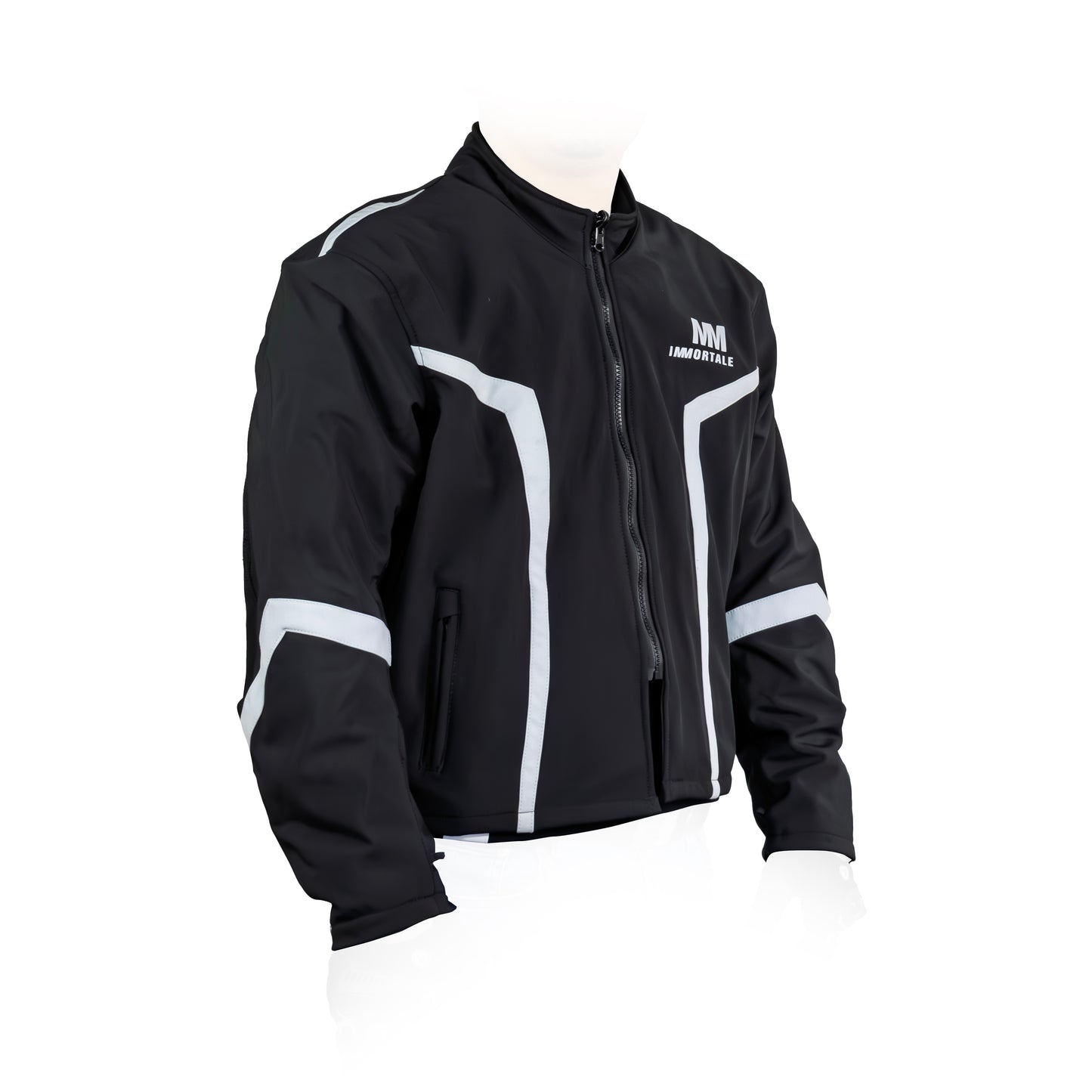 CHAMARRA IMMORTALE CODEC HOMBRE GRIS / NEGRO SKU: IMCODHGRNE-#