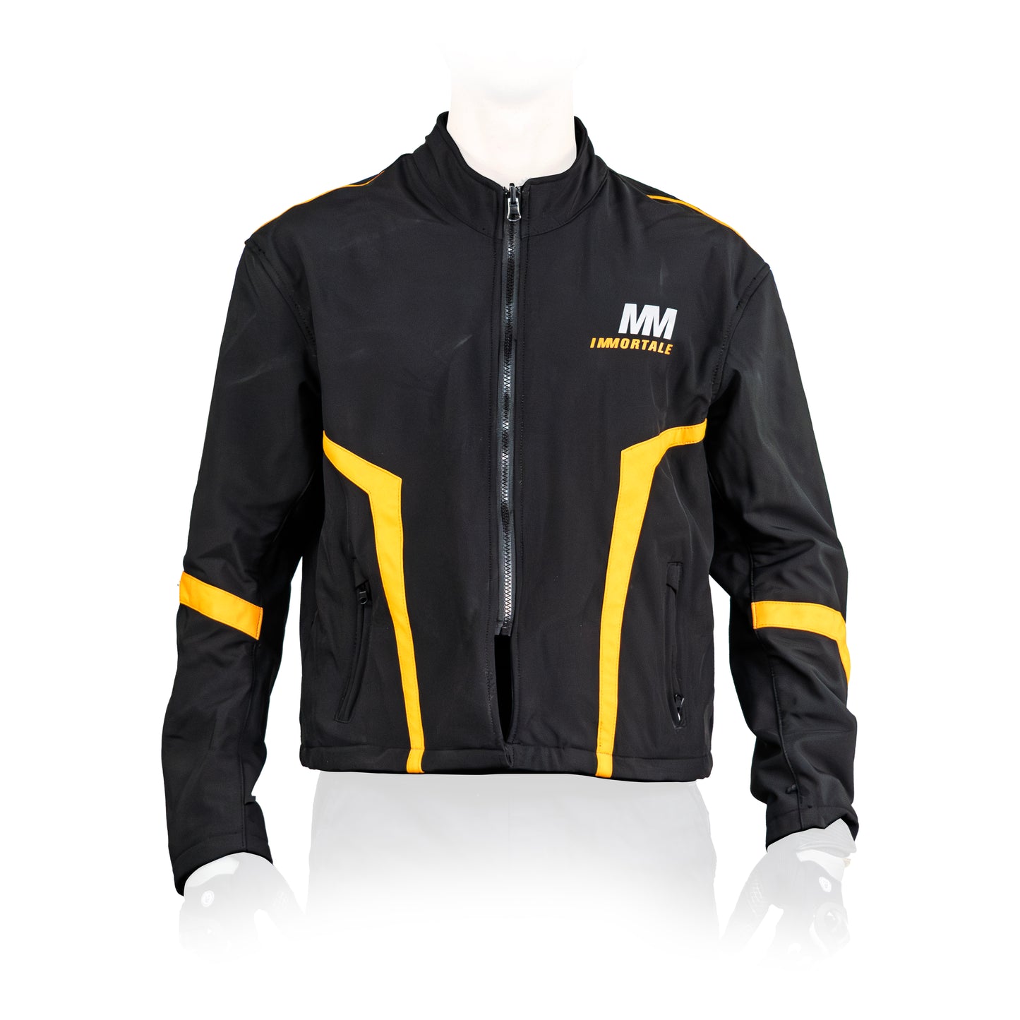 CHAMARRA IMMORTALE CODEC HOMBRE NARANJA / NEGRO SKU: IMCODHNANE-#