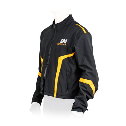 CHAMARRA IMMORTALE CODEC HOMBRE NARANJA / NEGRO SKU: IMCODHNANE-#