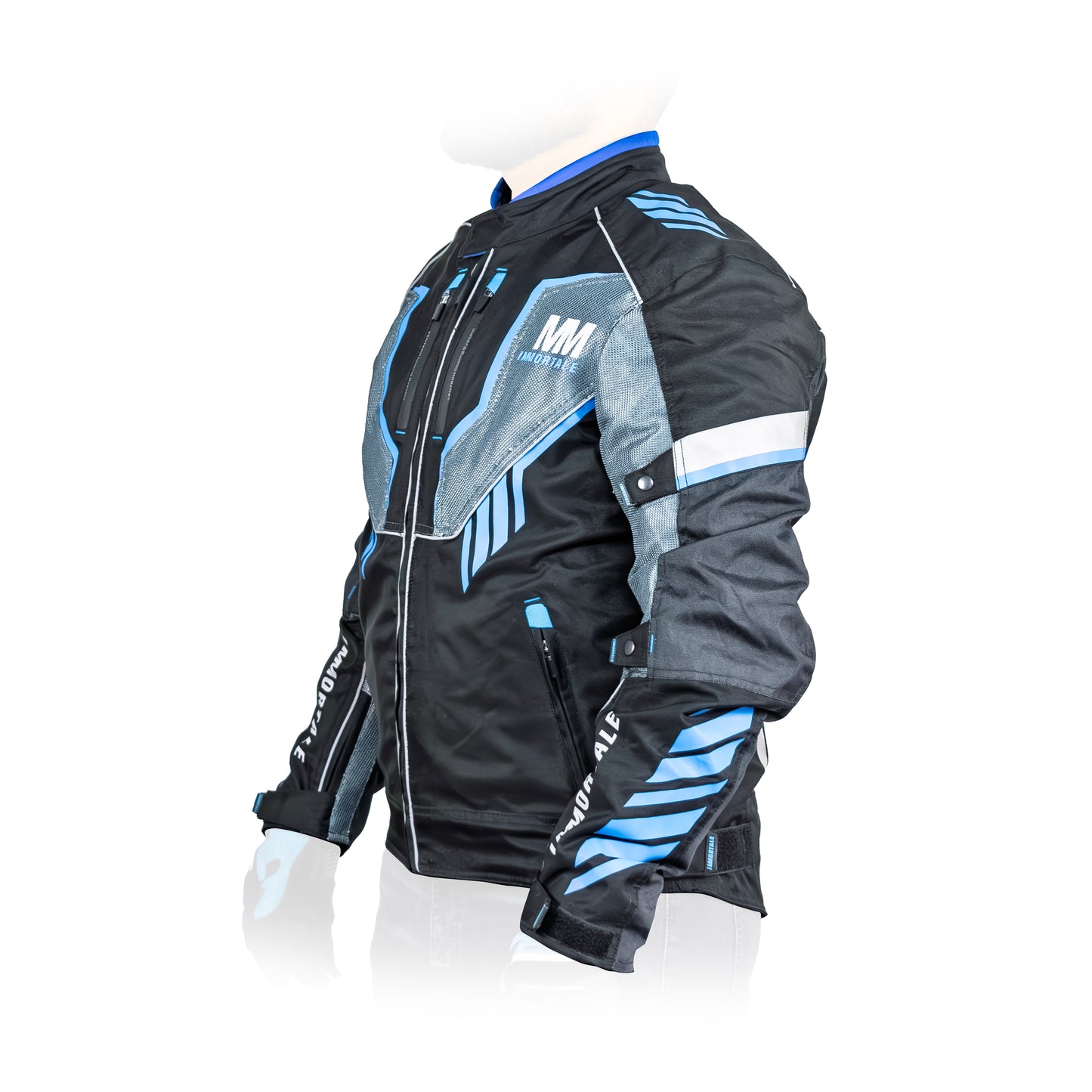 CHAMARRA IMMORTALE KAYRO HOMBRE NEGRO /AZUL SKU: IMKAYHNEAZ-#