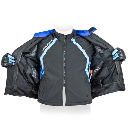 CHAMARRA IMMORTALE KAYRO HOMBRE NEGRO /AZUL SKU: IMKAYHNEAZ-#