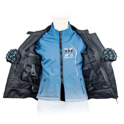CHAMARRA IMMORTALE NEBULA MUJER AZUL / BLANCO SKU: IMNEMAZBL-#