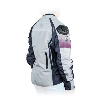 CHAMARRA IMMORTALE NEBULA MUJER VINO / BLANCO SKU:IMNEMVIBL-#