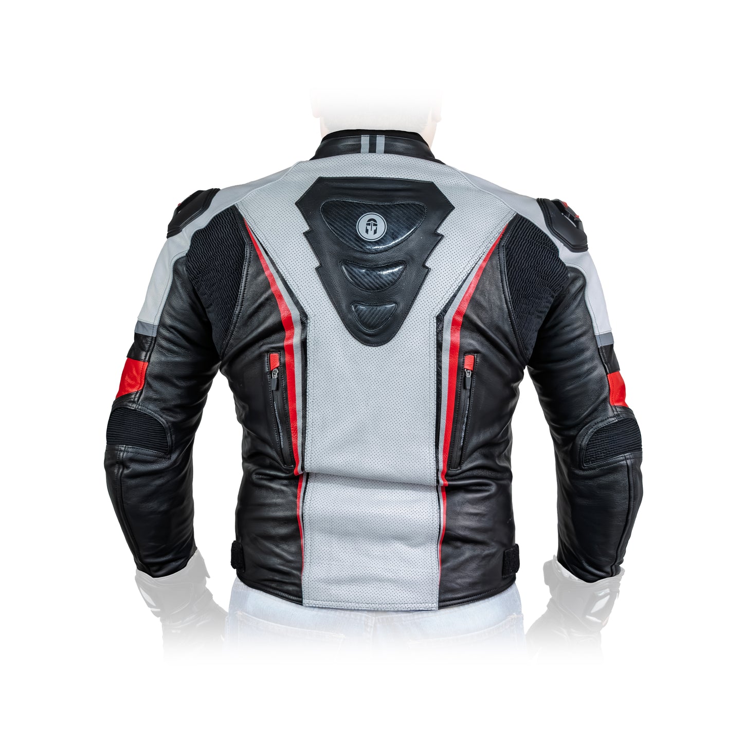 CHAMARRA IMMORTALE VETRIA HOMBRE NEGRO / BLANCO / ROJO SKU: IMVEHNEBLR-#