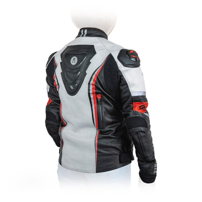CHAMARRA IMMORTALE VETRIA MUJER NEGRO / BLANCO / ROJO SKU: IMVEMNEBLR-#
