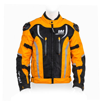 CHAMARRA IMMORTALE CODEC HOMBRE NARANJA / NEGRO SKU: IMCODHNANE-#