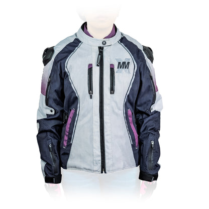 CHAMARRA IMMORTALE NEBULA MUJER VINO / BLANCO SKU:IMNEMVIBL-#