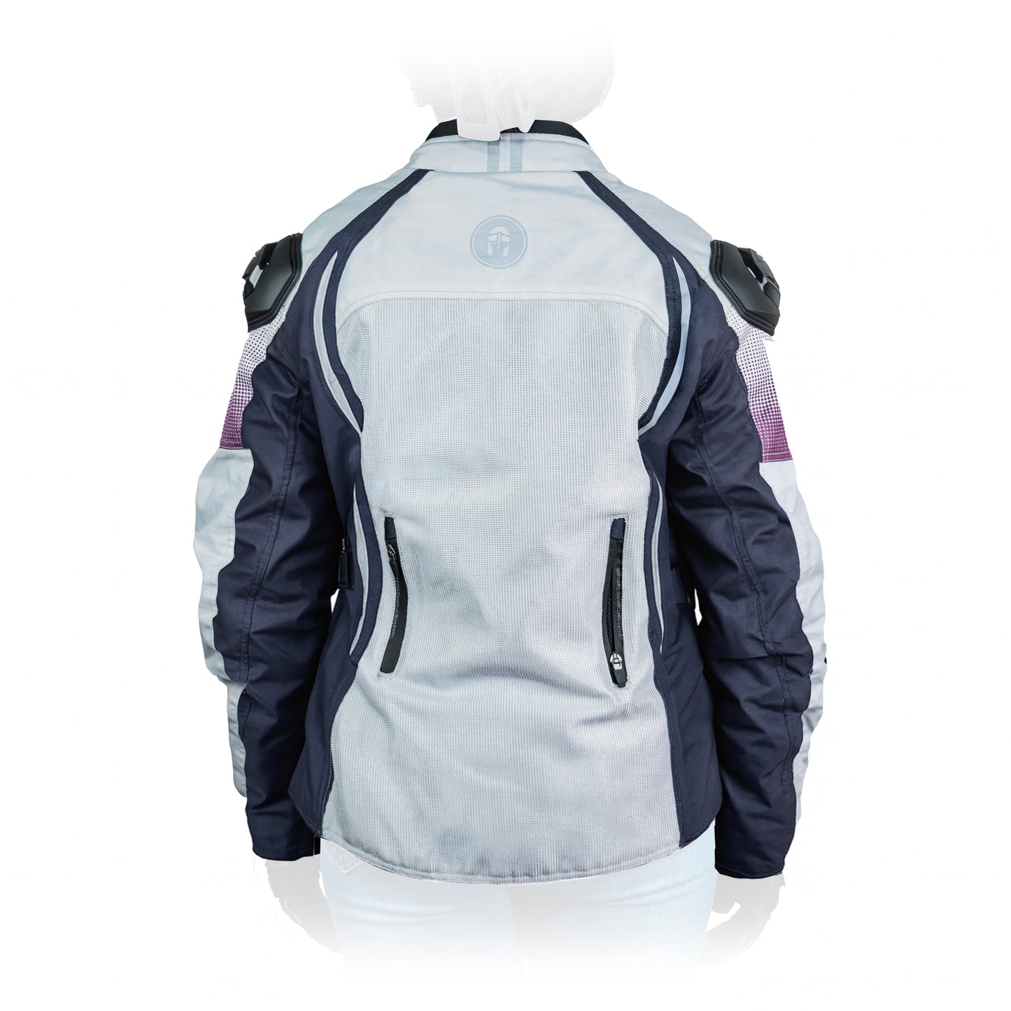 CHAMARRA IMMORTALE NEBULA MUJER VINO / BLANCO SKU:IMNEMVIBL-#