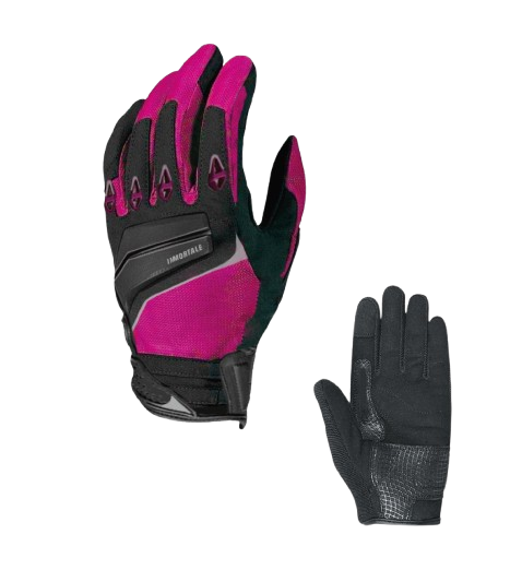 GUANTES IMMORTALE NYBIO MUJER NEGRO / FUCSIA SKU: IMNYBMFUNE-#