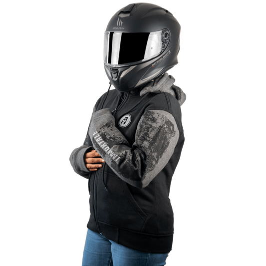 SUDADERA IMMORTALE HERA DAMA BLACK/GREY | IMHERBKGR-#